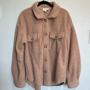 Tan Teddy Bear Coat